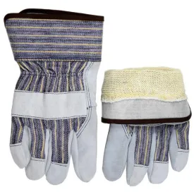 1400KS MCR Safety DuPont™ Kevlar® Leather Palm Gloves, Small, Leather