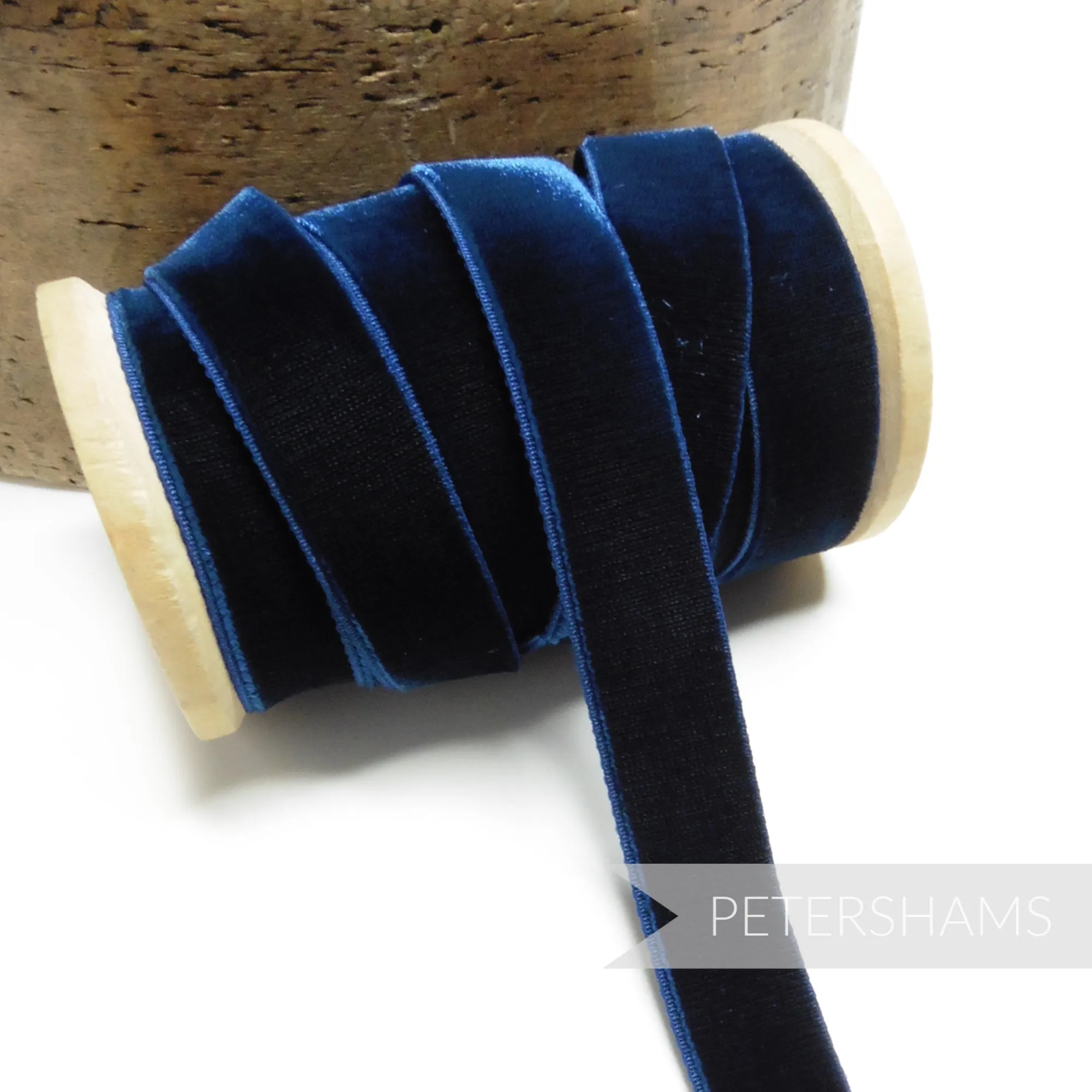 16mm Elastic Stretch Velvet Ribbon - 1m