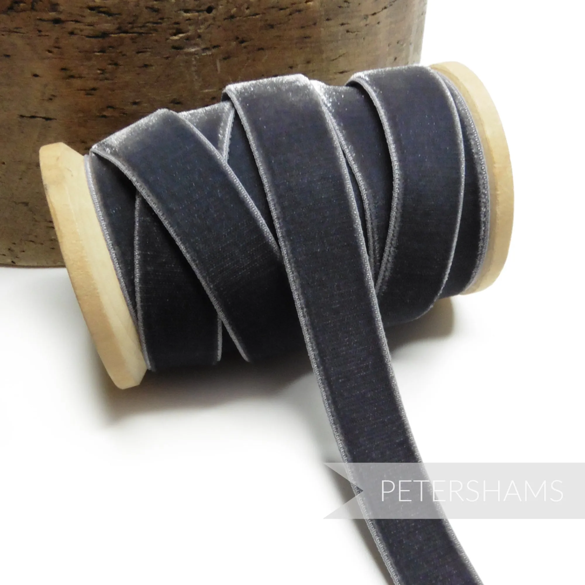 16mm Elastic Stretch Velvet Ribbon - 1m