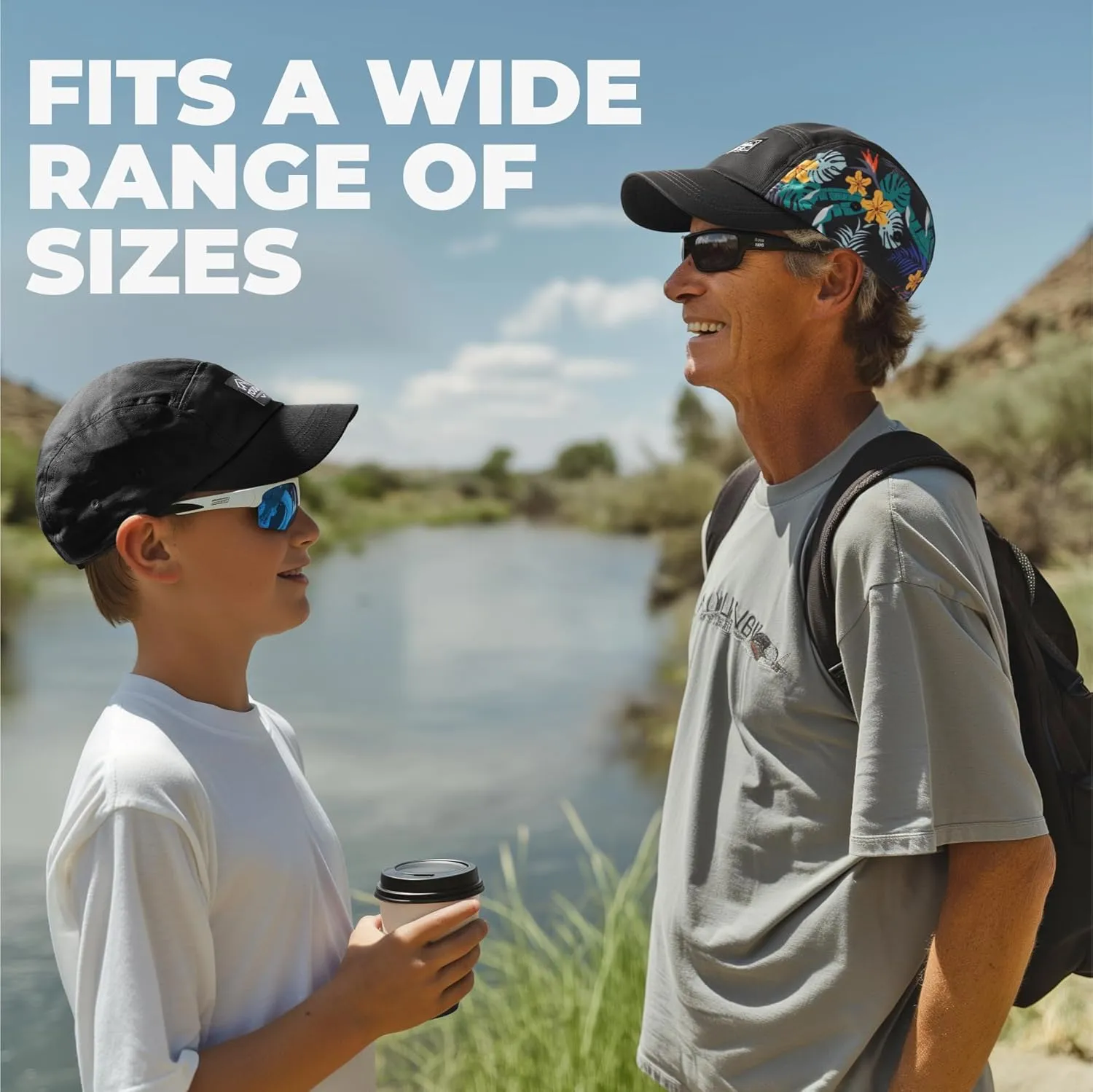 5 Panel Hat for Men - Stylish Baseball Cap, Camp Hat for Women, Casual Trucker Hat & Stylish Running Hat for Sun Protection