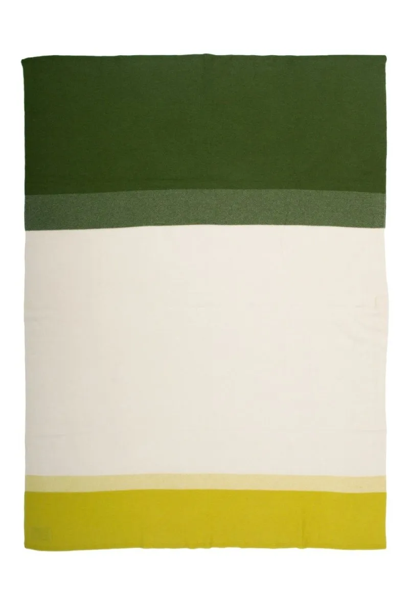 Array Green Cashmere Throw