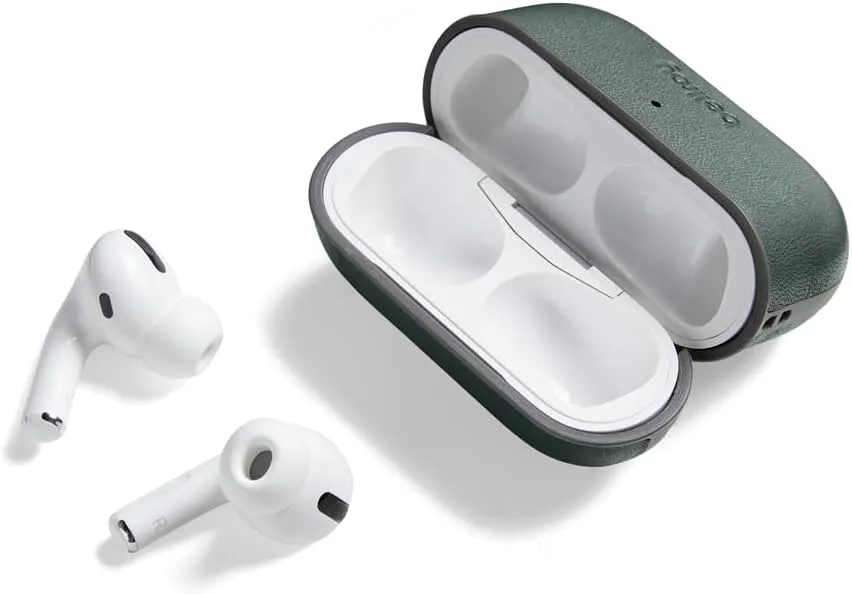 Bellroy Pod Jacket Pro 2nd Generation  (Leather Case for Apple AirPods Pro 2nd Generation) - Everglade