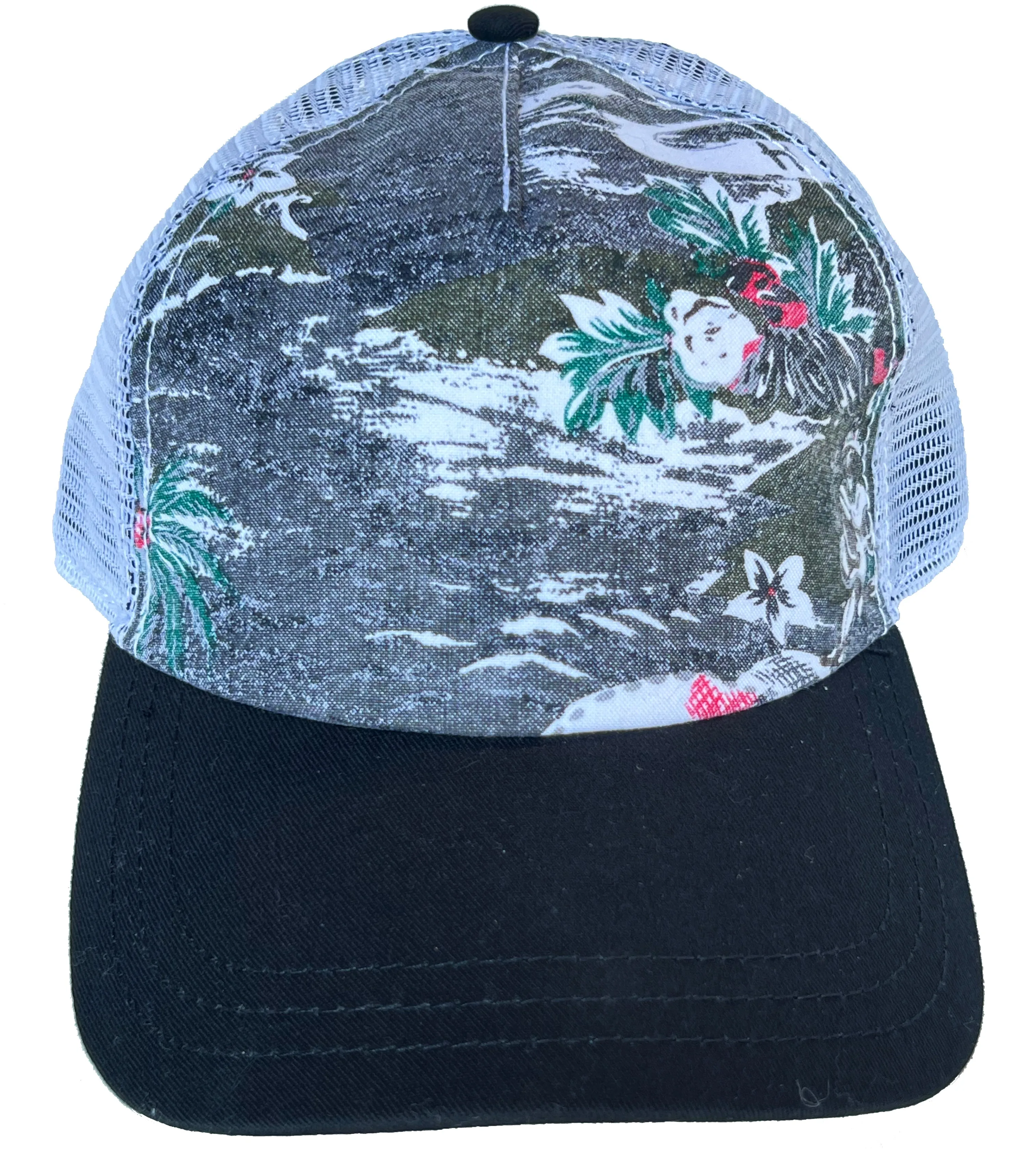Brooklyn Hat Co Limited Edition Hawaiian Christmas Mesh Panel Trucker Cap