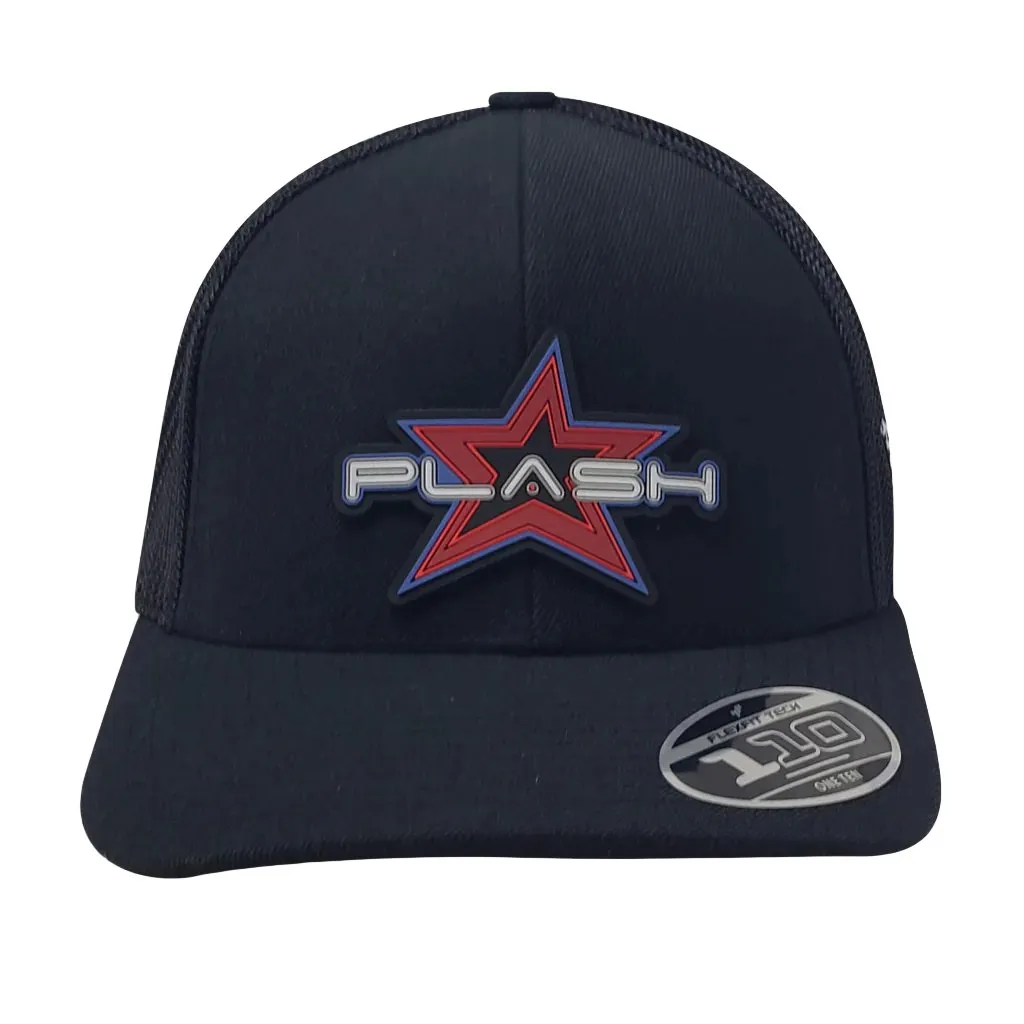 Flex-Fit Snap Back Cap | Solid Black
