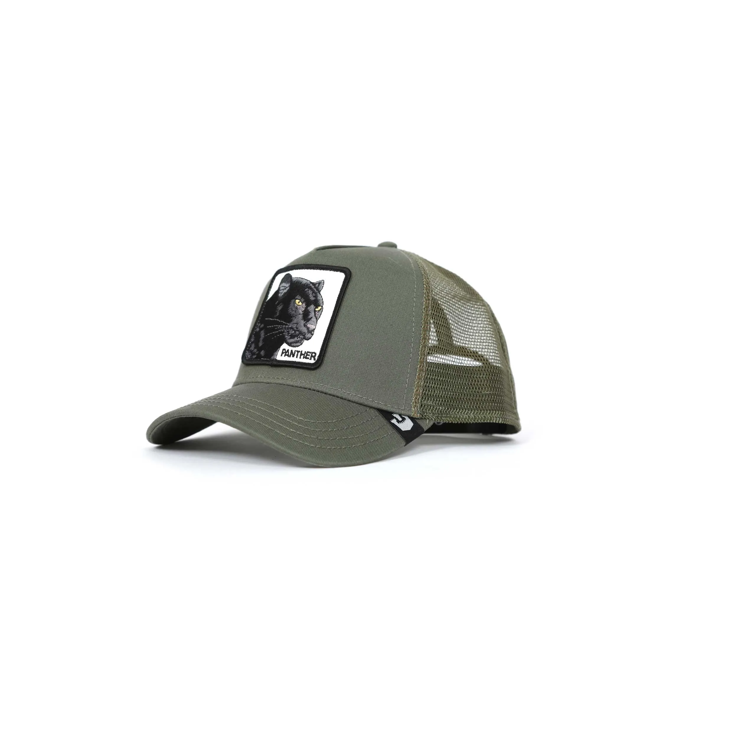 Goorin Bros The Panther Trucker Cap in Khaki