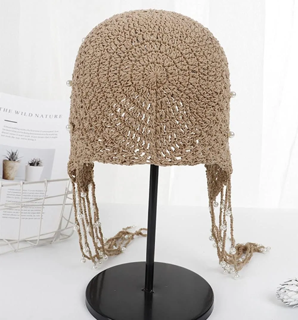 Handmade Crochet Hats ashion Fascinating Beanie hat Cap Cloche