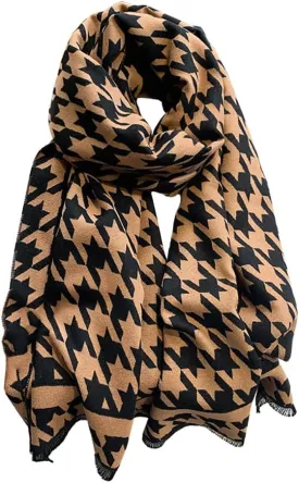 JERLA Cashmere Feel Scarf winter warm large soft Shawl wrap Scarf for women