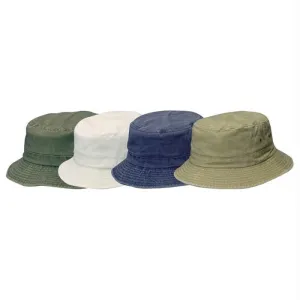 Kids Twill Bucket Hat Asst