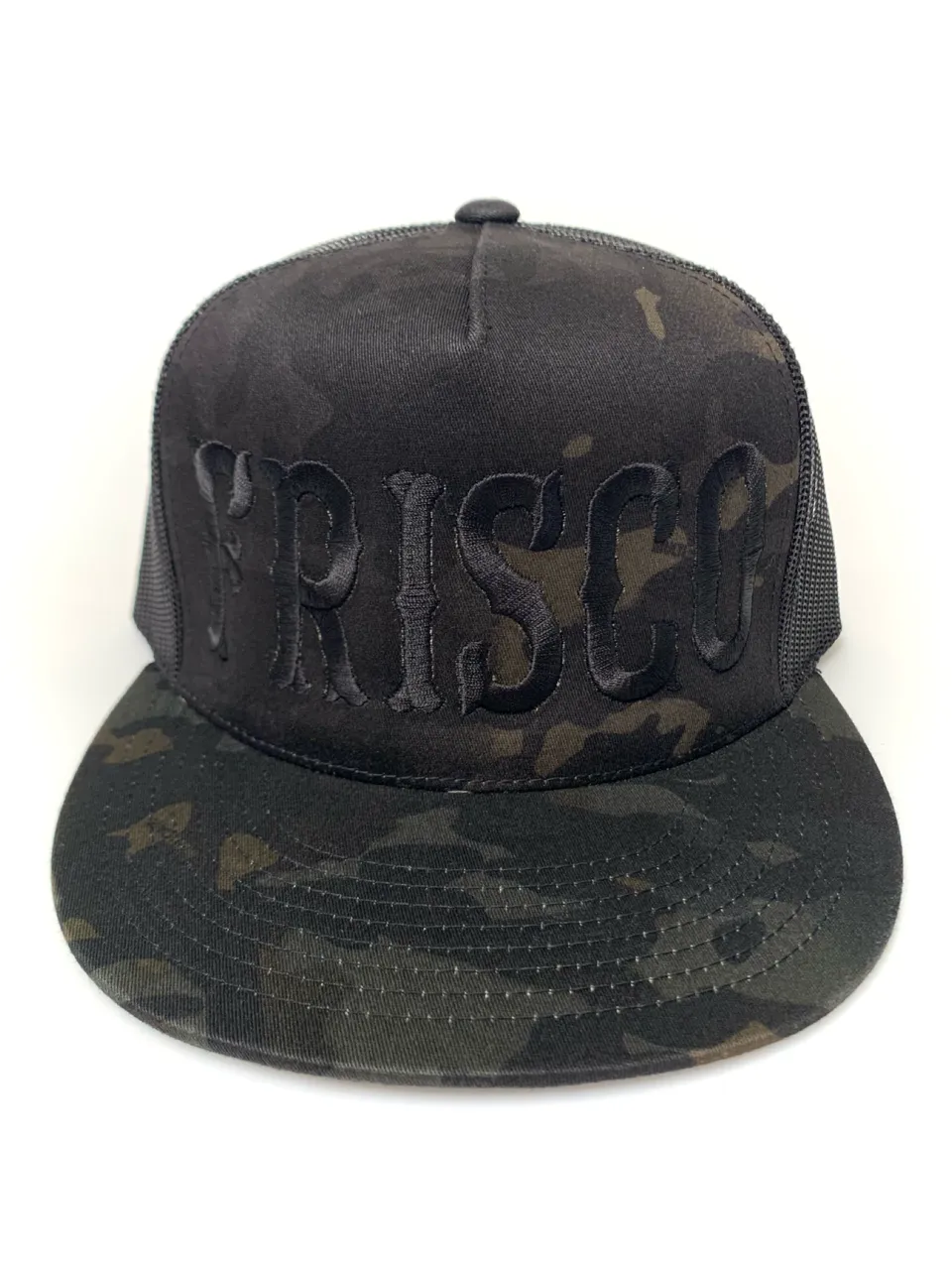 Large Frisco Camo Trucker Hat