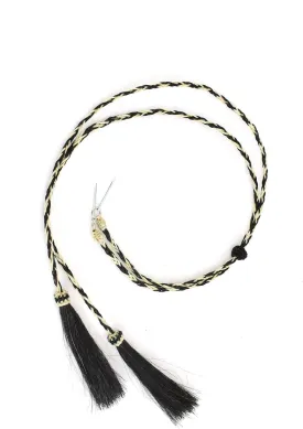 M & F Western Braided Stampede String with Tassel