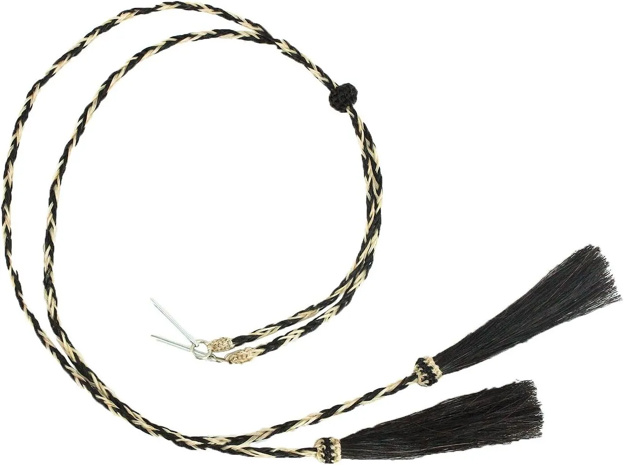M & F Western Braided Stampede String with Tassel