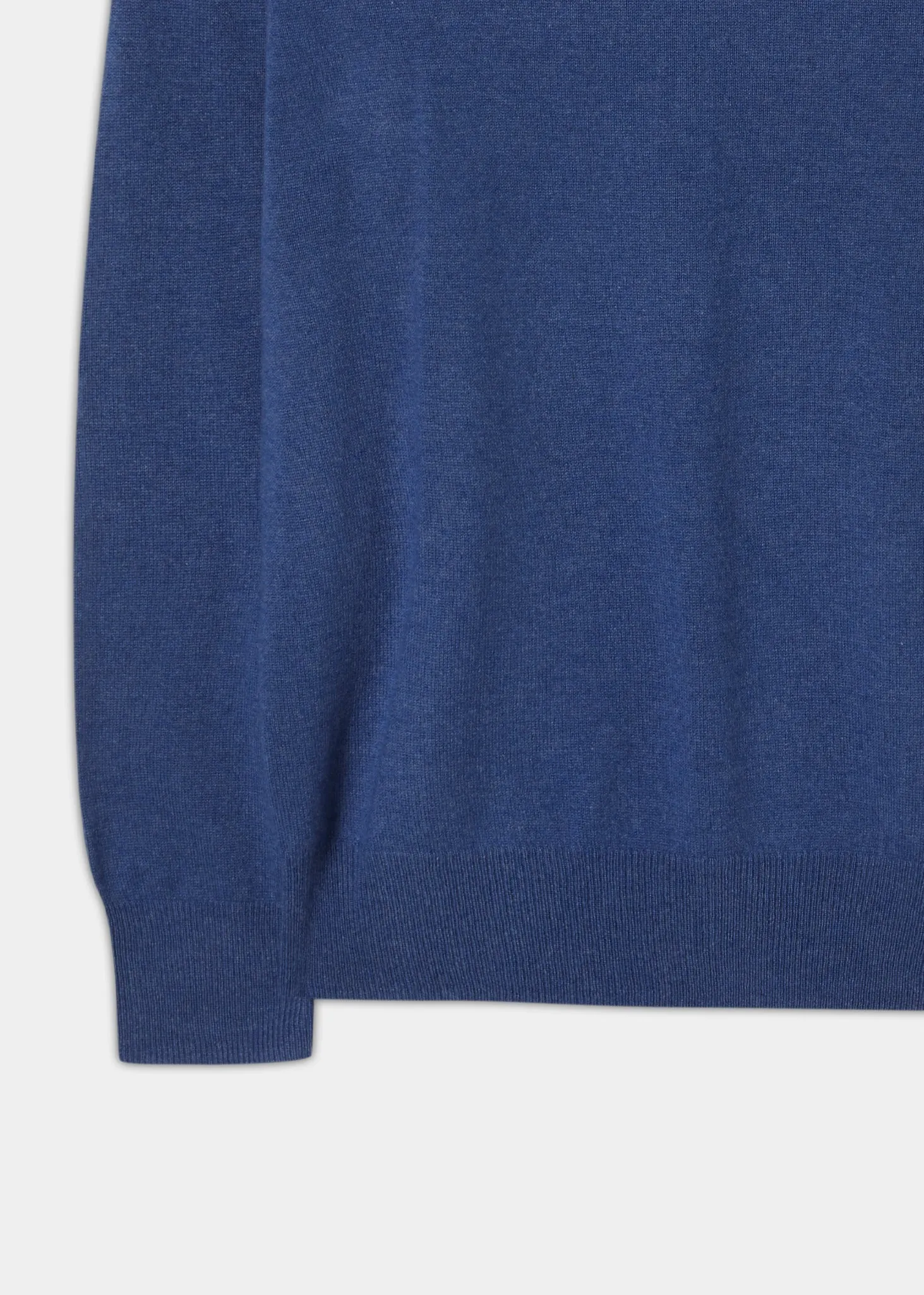 Melfort Cashmere Jumper in Denim - Regular Fit