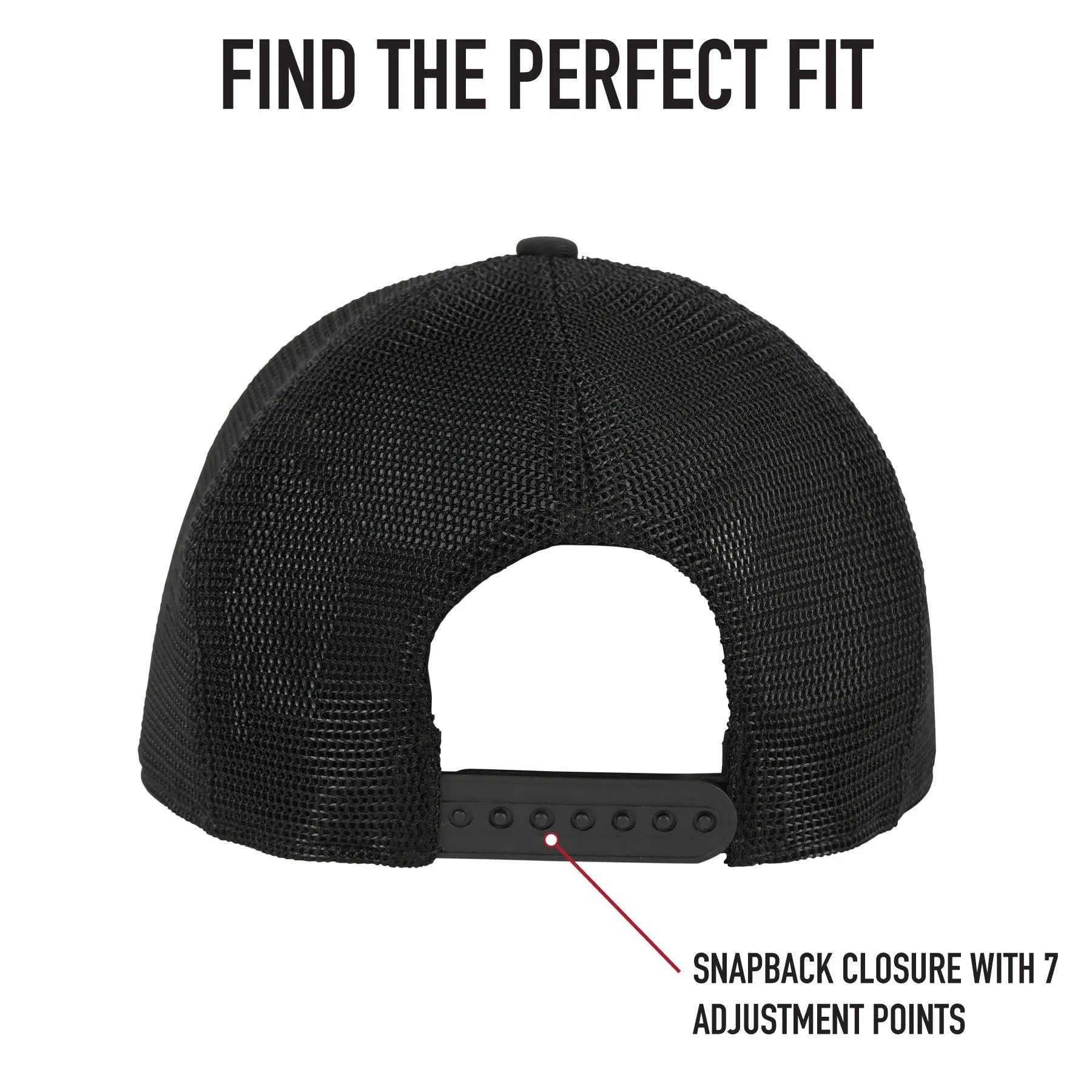 Midnight Camo Trucker Cap