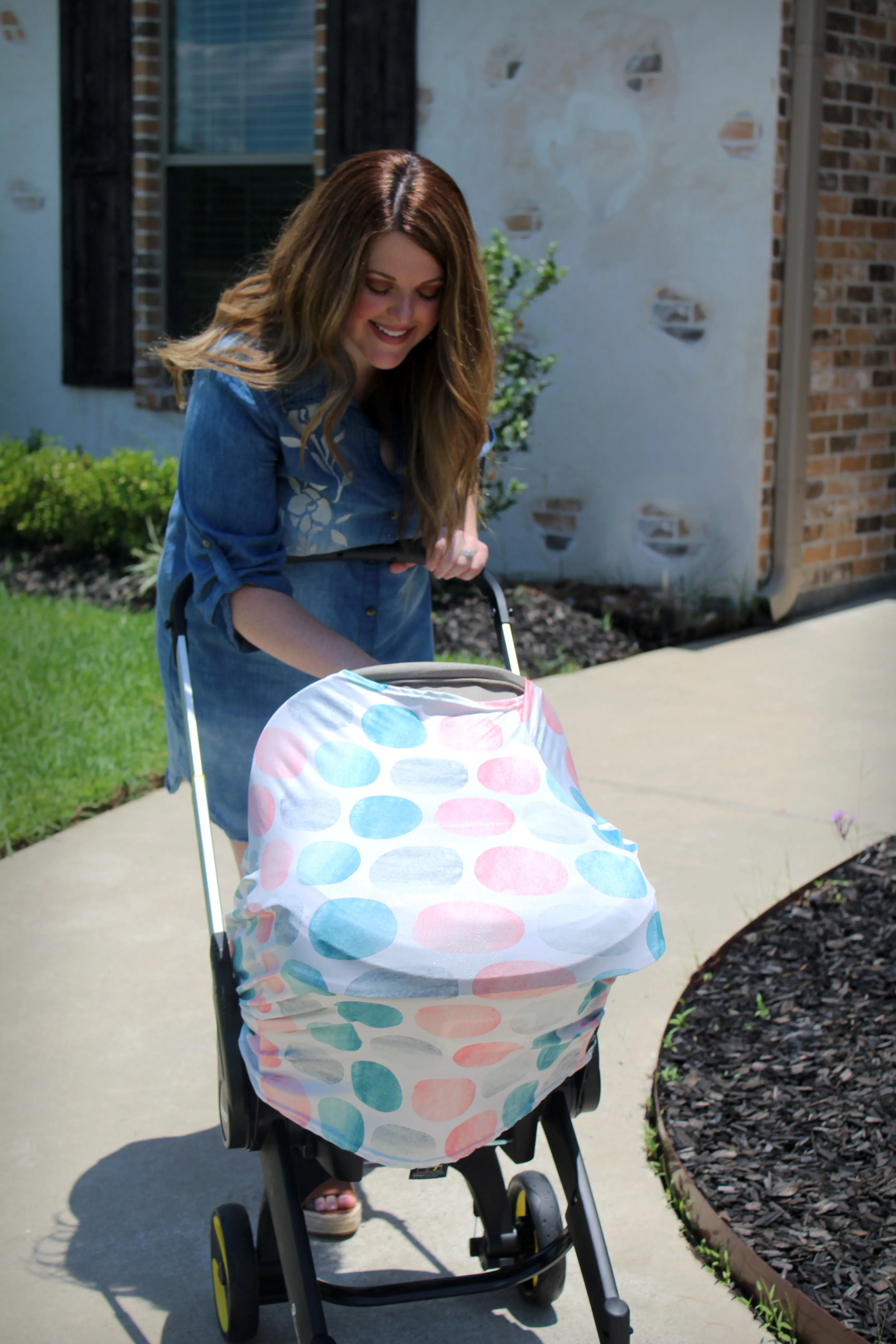Multi Use Cover - Coral Charm