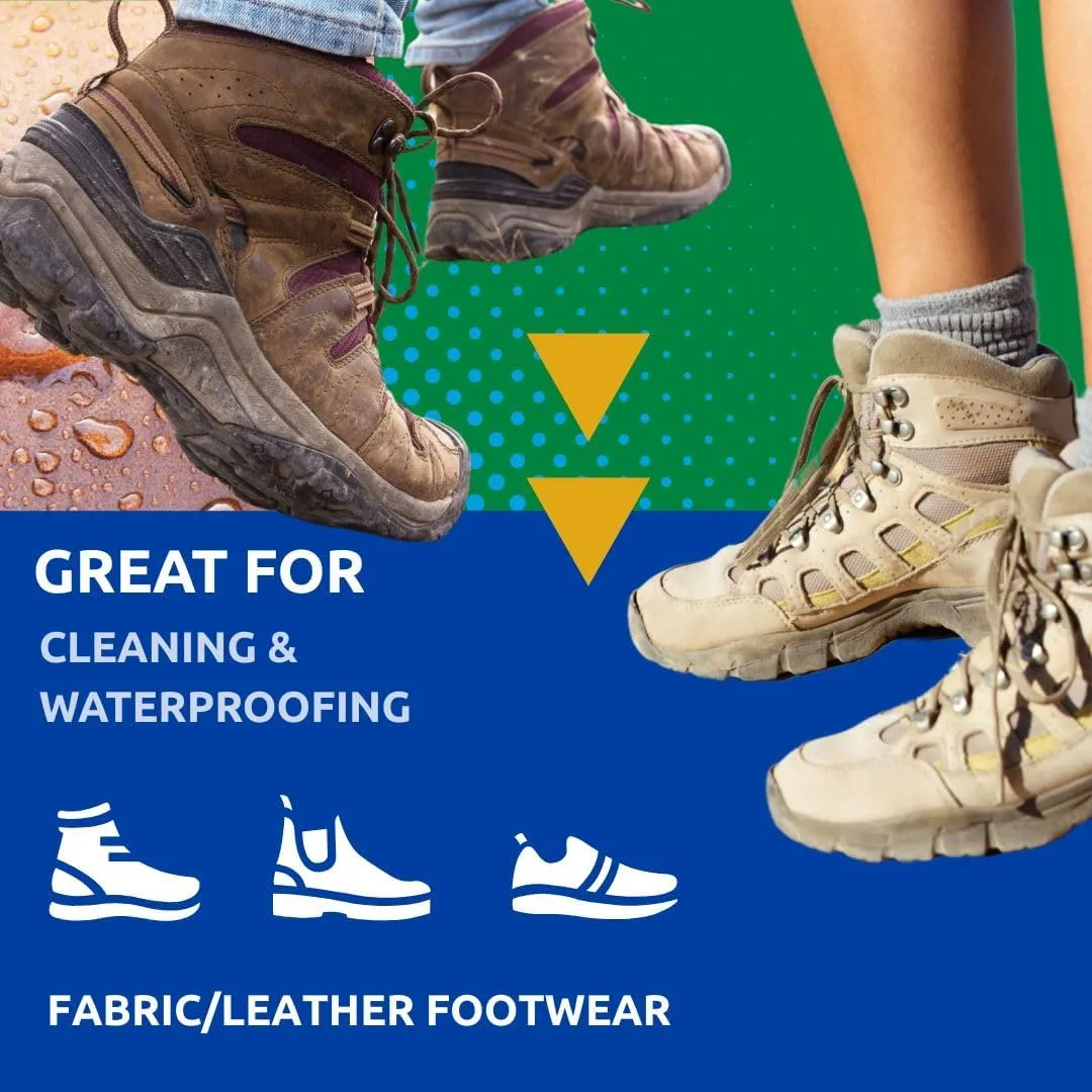 Nikwax Fabric & Leather Spray Duo-Pack for Footwear, 10 fl. oz