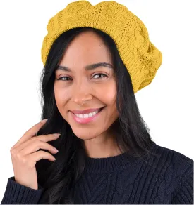 Nollia Soft Knit Solid Color Beanie, Chic, and Lightweight Crochet Knitted Style Beanie Hat for Women, One Size Slouchy Hat