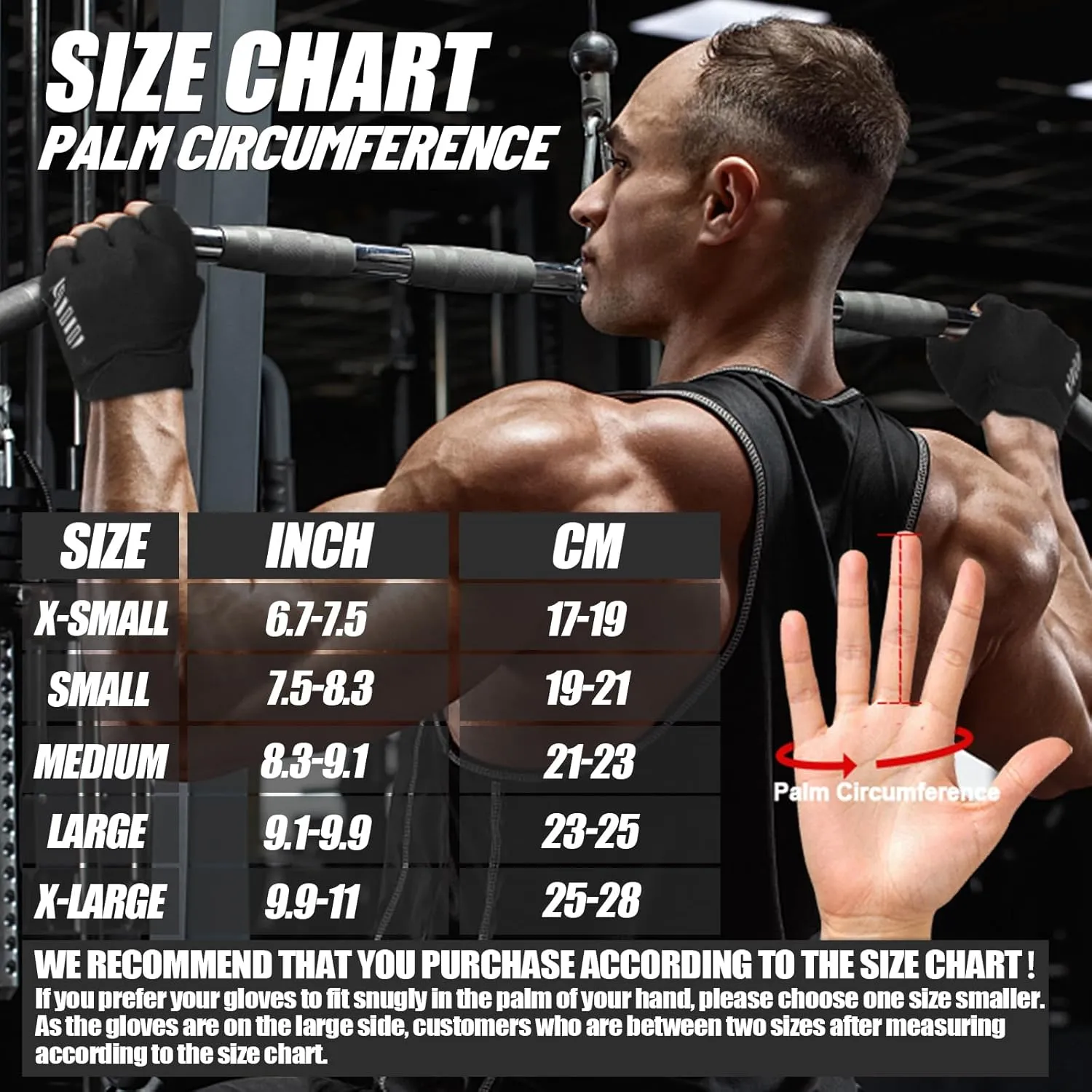 RIGWARL Workout Gloves, Lightweight Fitness Gloves with Full Palm Protection and Excellent Grip for Men Women, Weight Lifting Gloves for Cycling Pull ups Exercise