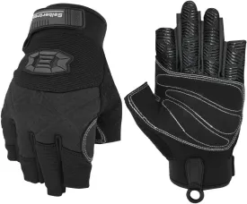 Seibertron Full or Half Finger Padded Palm Lightweight Breathable Climbing Rope Gloves for Climbers, Rock Climbing, Rescue, Adventure, Sailing, Kayaking, Outdoor Sports