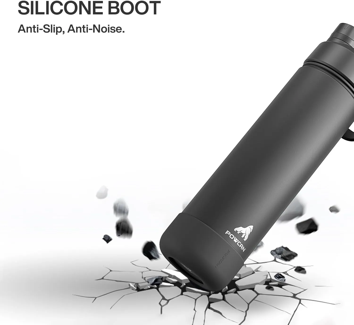 Silicone Water Bottle Boot, Anti-Slip and Anti-Noise Protective Sleeve, Non-Toxic and Tear-Resistant, Accessory Silicone Water Bottle Protector for Extra Protection