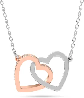 Silver Plated Necklace Gift For Her, Birthday, Anniversary Or Valentine's Day Present For Wife Mom Daughter Granddaughter and Sister Or Girlfriend