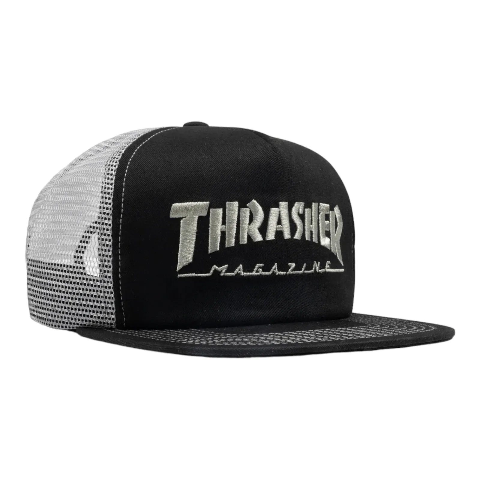 Thrasher Mag Logo Trucker Black/Grey