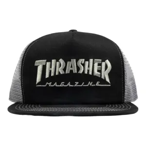 Thrasher Mag Logo Trucker Black/Grey