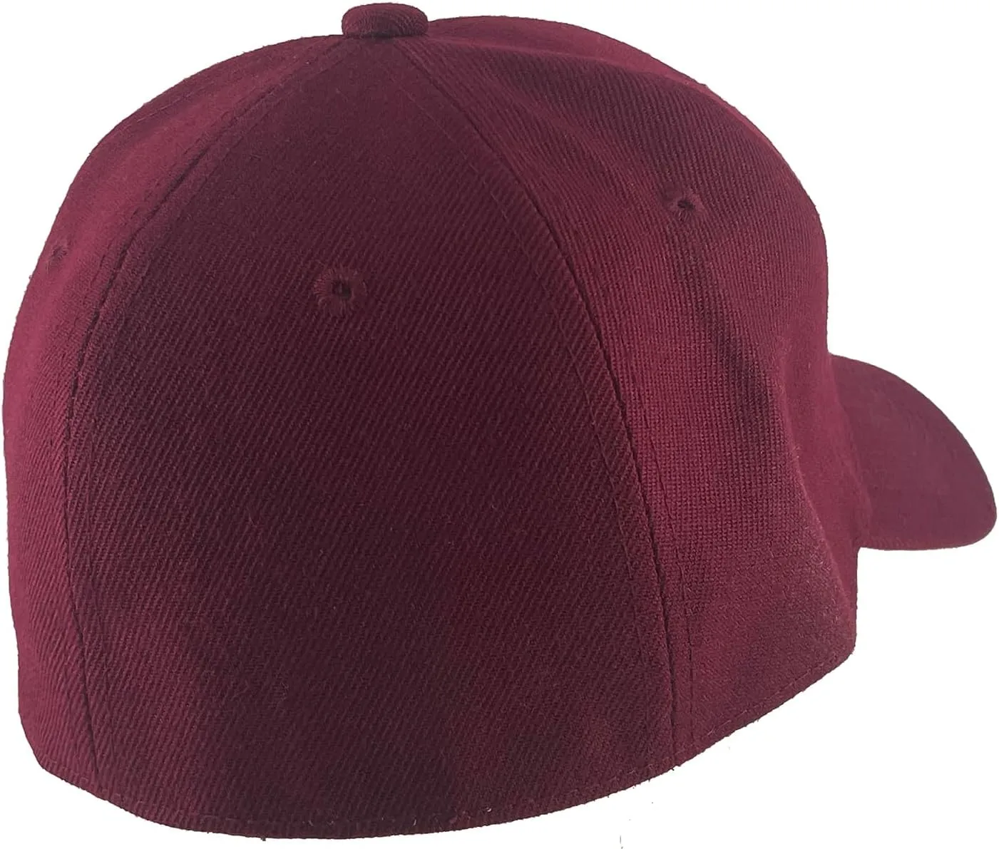 TOP HEADWEAR Blank Fitted Curved Cap Hat