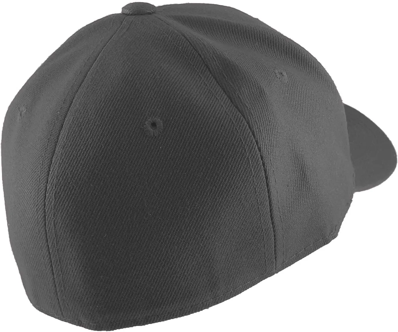 TOP HEADWEAR Blank Fitted Curved Cap Hat