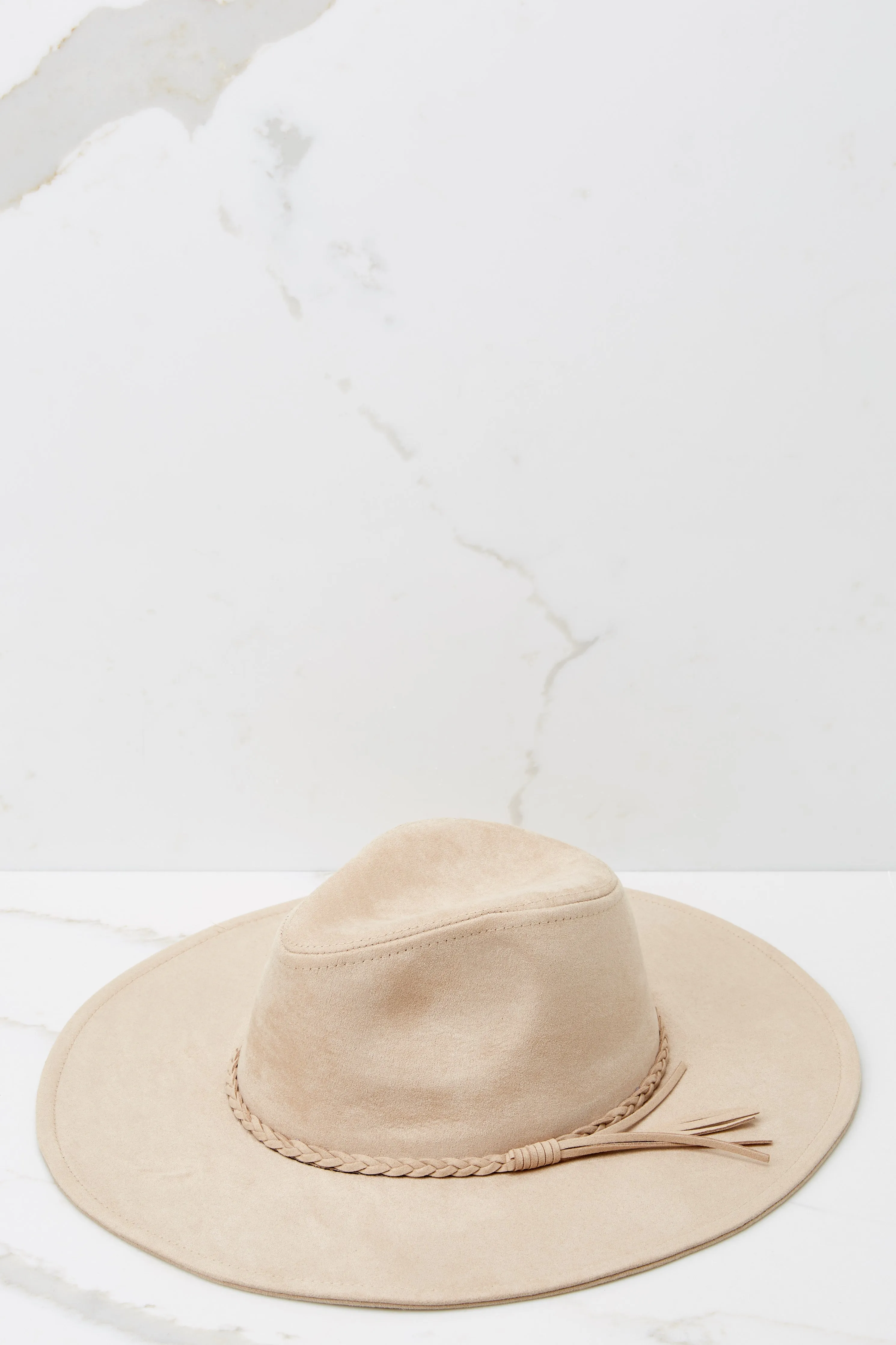 Top Of Things Light Taupe Hat