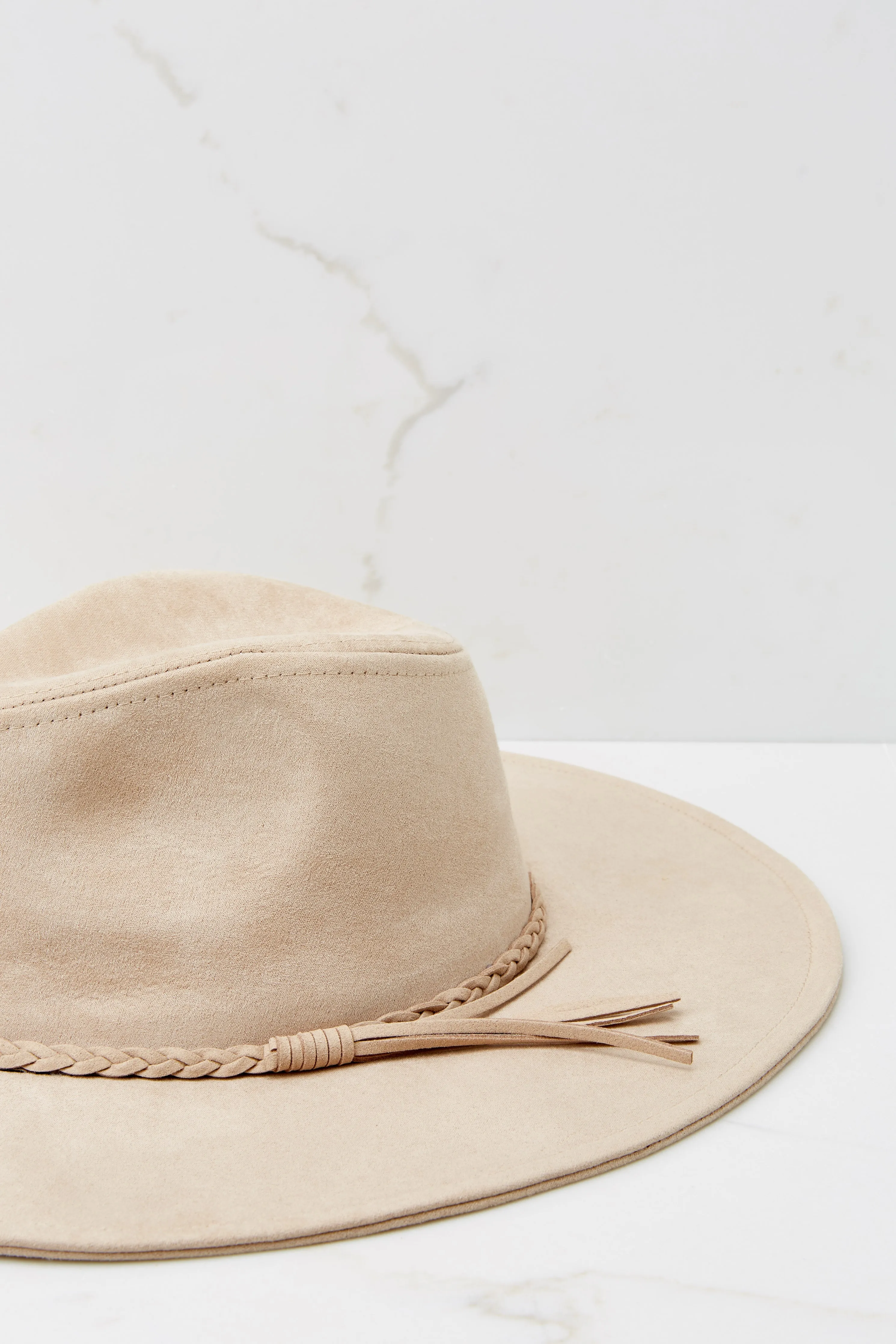 Top Of Things Light Taupe Hat