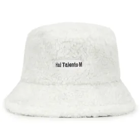 US Women Fashion Winter Bucket Hat Vintage Cloche Hats Wool Warmer Fisherman Cap