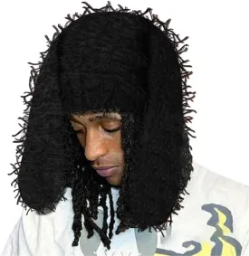 Winter Fur Hat Plush Drooping Rabbit Hat Shape Messy Yarn Multi-Color Warm Windproof Fashion Hip Hop Fuzzy Hat